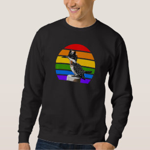 Crested Kingfisher Rainbow Bird Songbird Diversity Sweatshirt