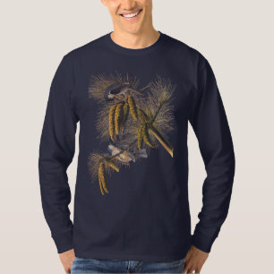 Crested Titmouse Audubon Bird T-Shirt