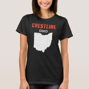 Crestline Ohio USA State America Travel Ohioan T-Shirt