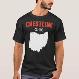 Crestline Ohio USA State America Travel Ohioan T-Shirt
