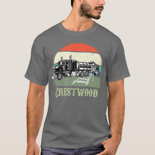 Crestwood Kentucky KY Tourism Semi Stuck on T-Shirt
