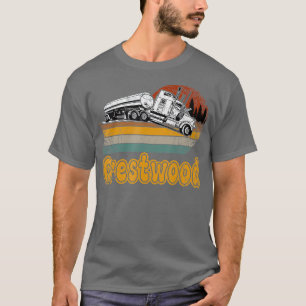Crestwood Kentucky KY Tourism Semi Stuck on T-Shirt