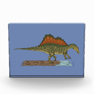 Cretaceous Dinosaur Spinosaurus Photo Block