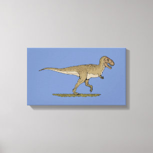Cretaceous Dinosaur Tyrannosaurus rex Canvas Print