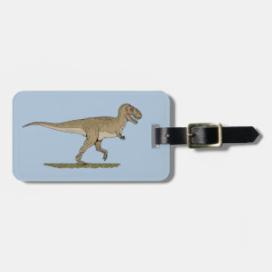 Cretaceous Dinosaur Tyrannosaurus rex Luggage Tag
