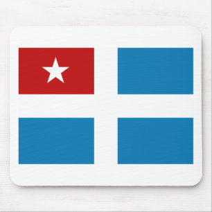 Cretan State Flag Mouse Pad