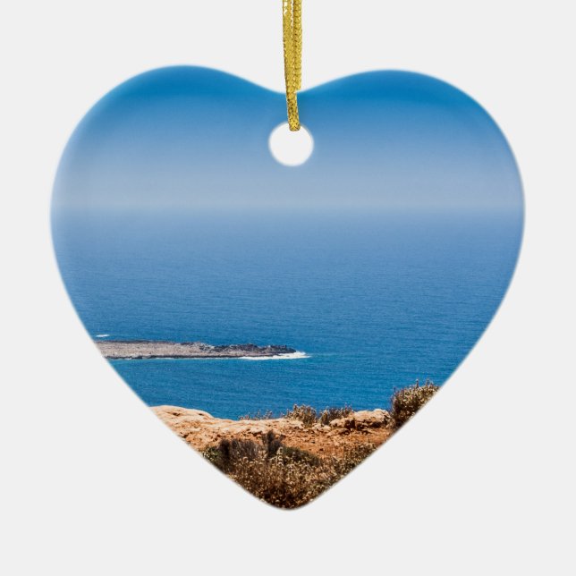 Crete Ceramic Tree Decoration (Front)