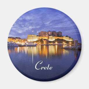 crete greece magnet