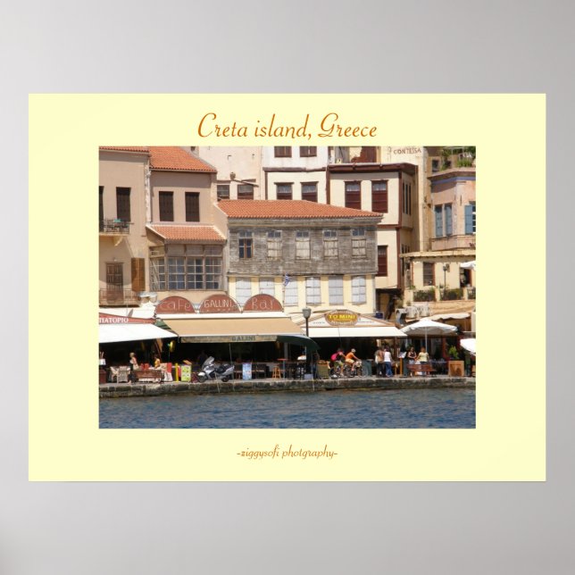 Crete, Greece poster (Front)