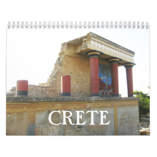 Crete Greek island  Calendar