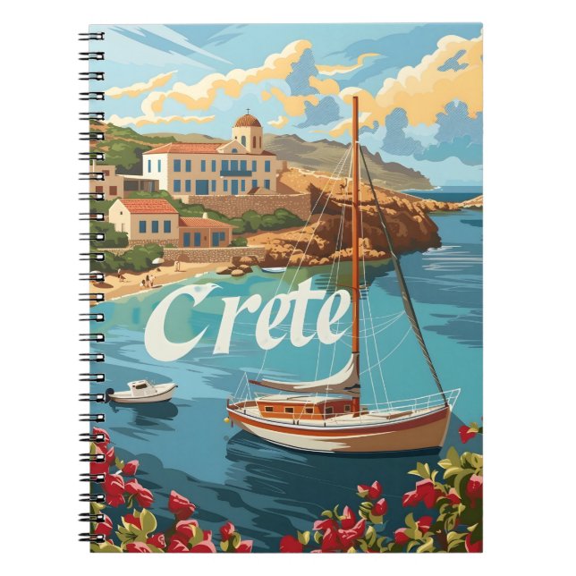 Crete Vintage Notebook (Front)