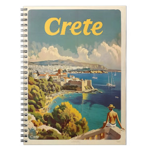 Crete Vintage Notebook