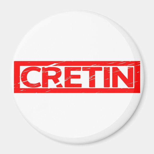 Cretin Stamp Magnet (Front)