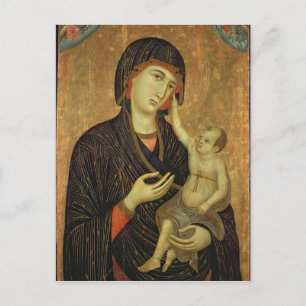 Crevole Madonna, c.1284 Postcard