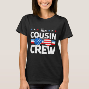 Crew 4th Of July Patriotic American Family Matchin T-Shirt