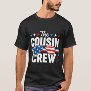 Crew 4th Of July Patriotic American Family Matchin T-Shirt