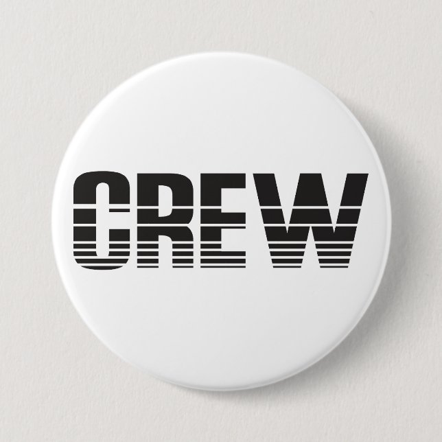 Crew 7.5 Cm Round Badge (Front)