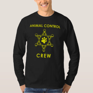 Crew Animal Control Officer Appreciation T-Shirt
