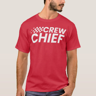 Crew Chief Pit Crew Racingeam Racer Car family T-Shirt
