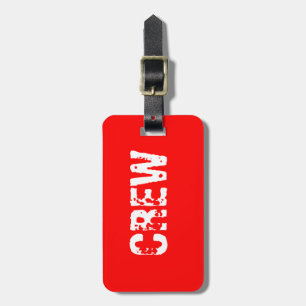 Crew Luggage Tag
