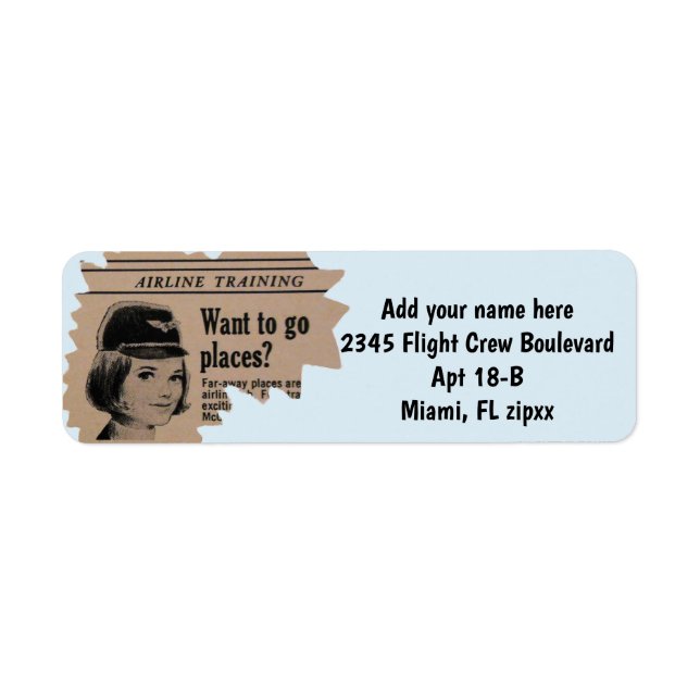 Crew Member Vintage Advertisement (Front)
