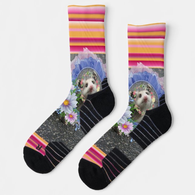 Crew Socks Possum  (Left)