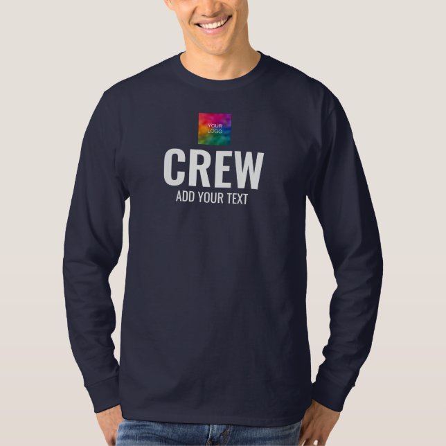 Crew T-Shirts Staff Member Mens Long Sleeve (Front)