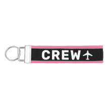 Crew Tag Personalised Name Custom Keychain