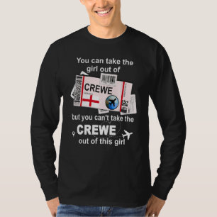 Crewe Boarding Pass Crewe Girl Crewe T-Shirt