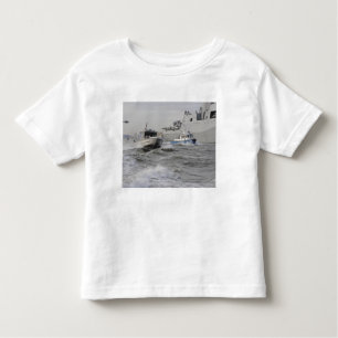 Crews from the coast guard and police departmen toddler T-Shirt
