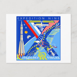 Crews to the ISS:  Expedition 14 Postcard