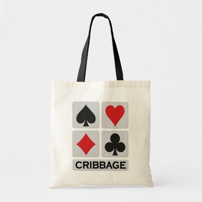 Cribbage bag - choose style & colour (Front)