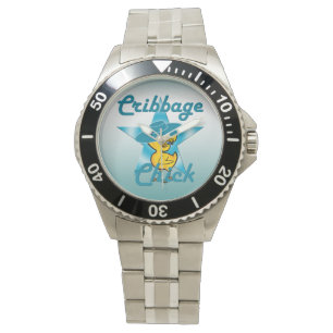 Cribbage Chick #7 Watch