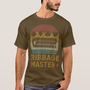Cribbage Master Cribbage Lovers Vintage Cribbage B T-Shirt