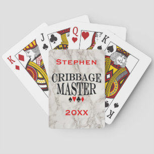 Cribbage Master Personalised Playing Cards