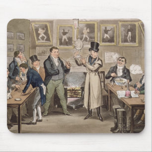 Cribb's Parlour: Tom introducing Jerry and Logic t Mouse Pad