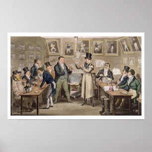 Cribb's Parlour: Tom introducing Jerry and Logic t Poster