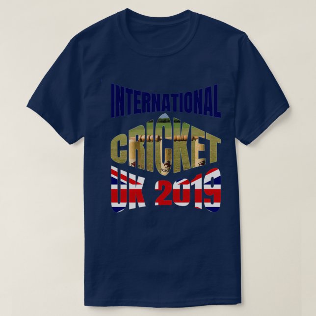 Cricket 2019 T-Shirt (Design Front)