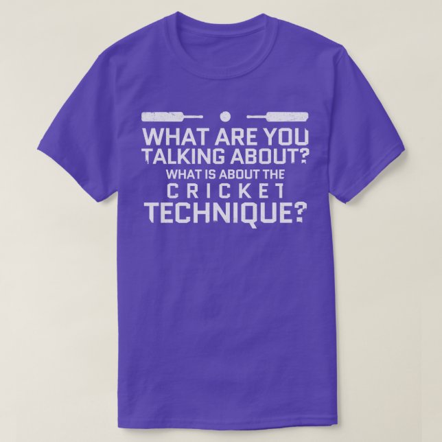cricket 3 T-Shirt (Design Front)