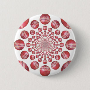 Cricket 6 Cm Round Badge