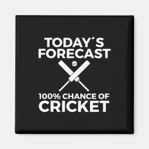Cricket Athlete Magnet