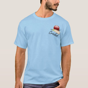 Cricket Ball and Bat T-Shirt