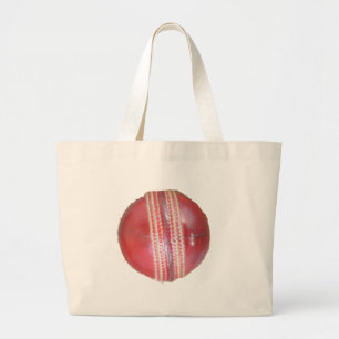 Cricket BALL Large Tote Bag