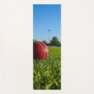 Cricket Ball on Boundary Mark Yoga Mat