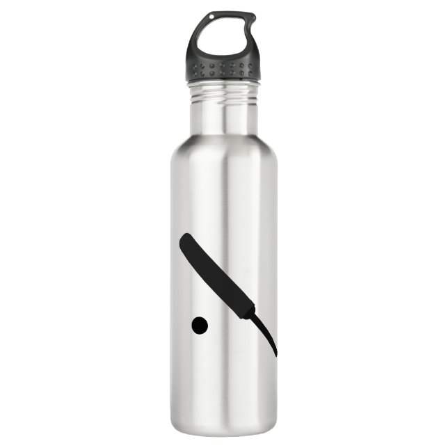 Cricket Bat and Ball Graphic 710 Ml Water Bottle (Front)