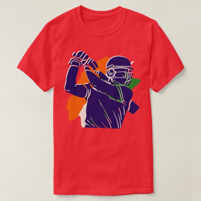 Cricket batsman1  T-Shirt (Design Front)