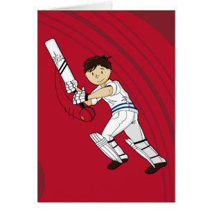 Cricket Batsman Card