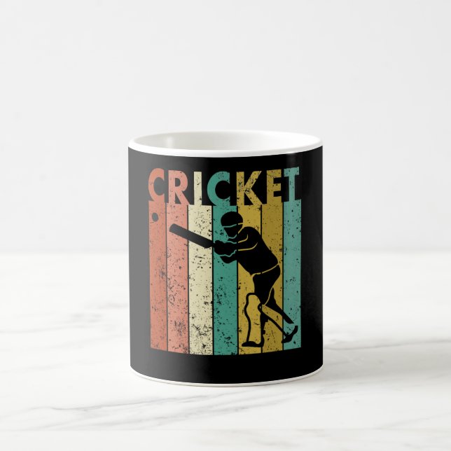 Cricket Bowler Bat Cricketer Gift Coffee Mug (Center)
