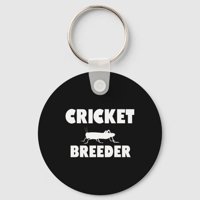 Cricket Breeder Cricket Breeding Crickets Future B Key Ring (Front)