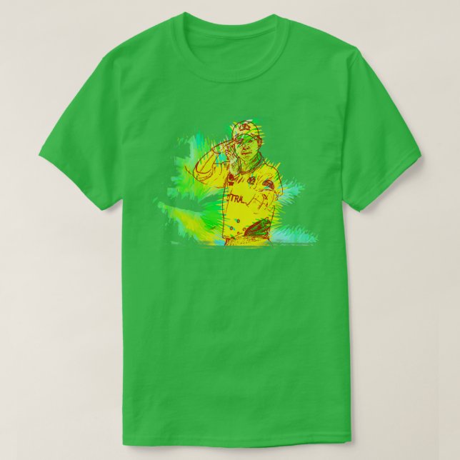 Cricket Bring it Ponting Art j3  T-Shirt (Design Front)